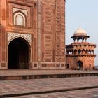 Die Grabmoschee beim Taj Mahal (Detail)