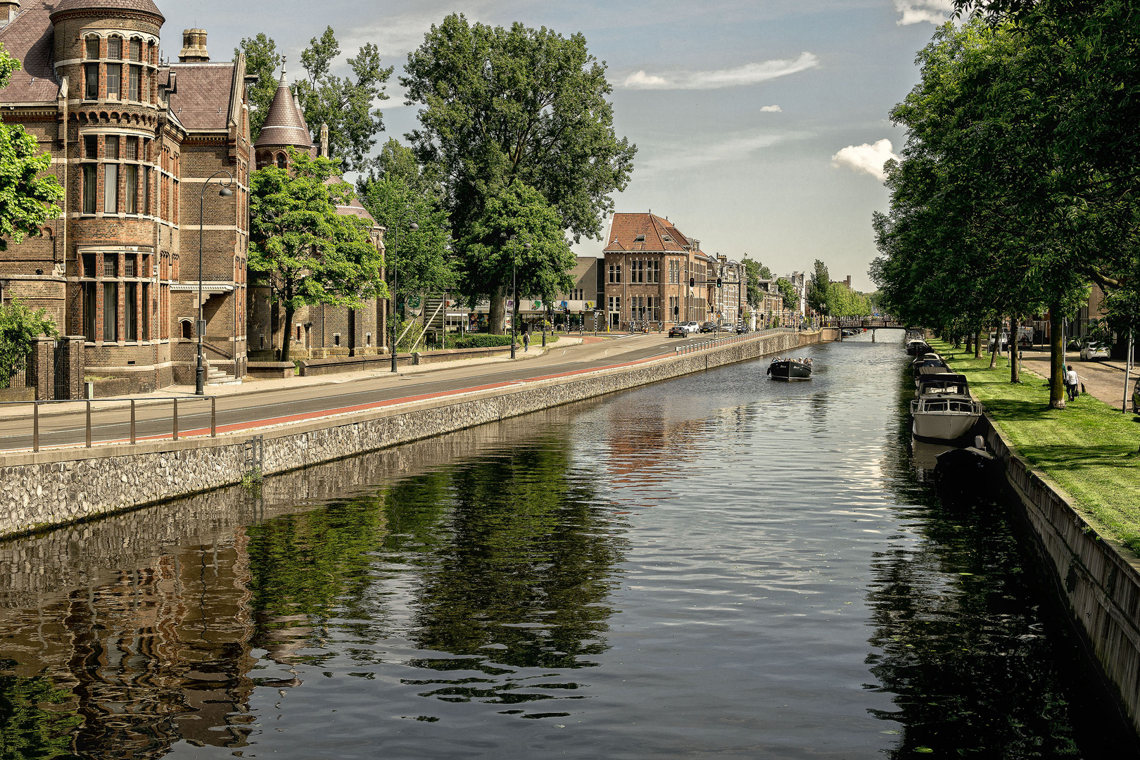 Die Gracht in Haarlem