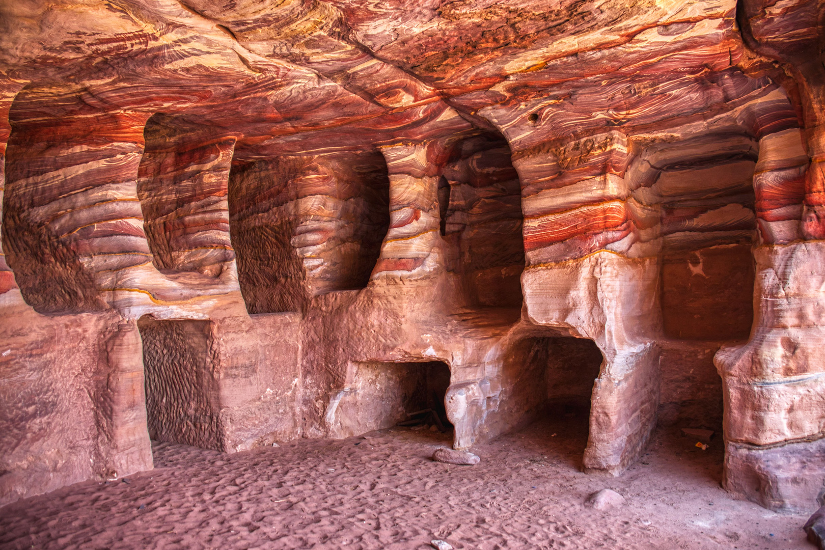 Die Gräber von Petra- Jordanien