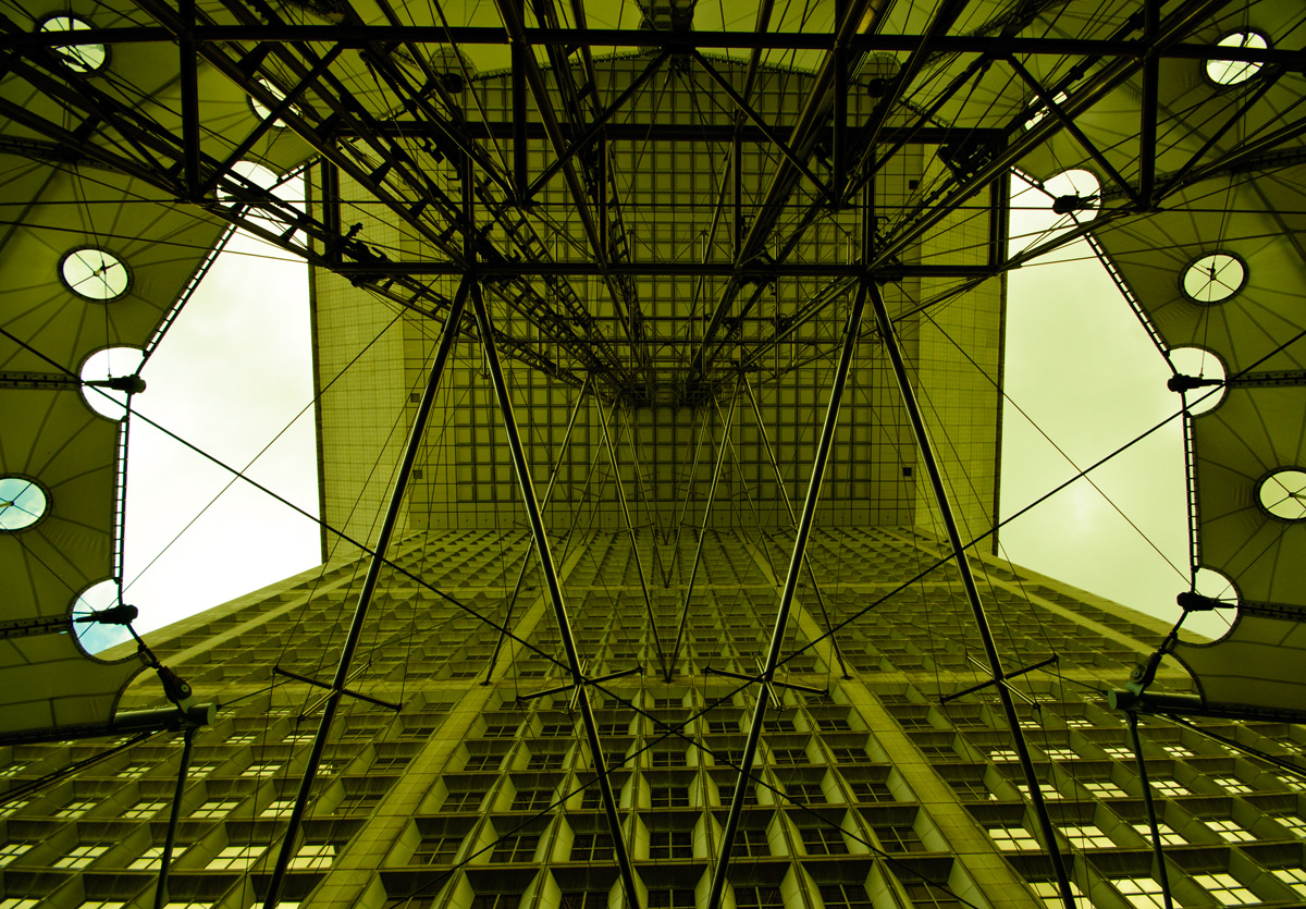 Die Grande Arche in La Défense, Paris