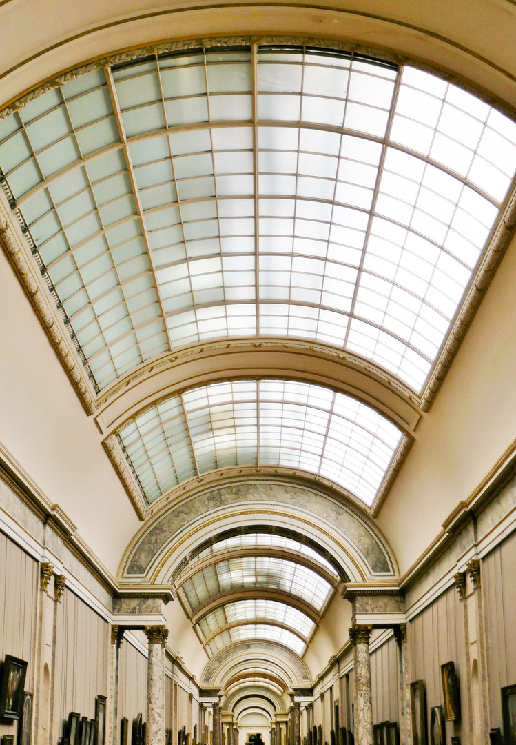 Die Grande Galerie des Louvre