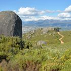 Die Granitfelsen von Paarl