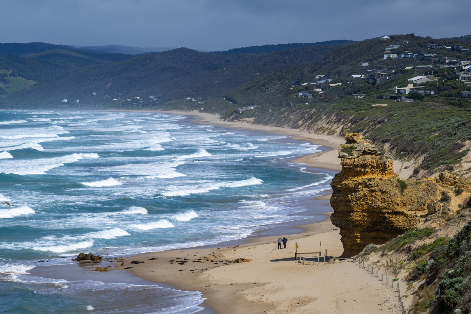 Die Great Ocean Road bei Aireys Inlet