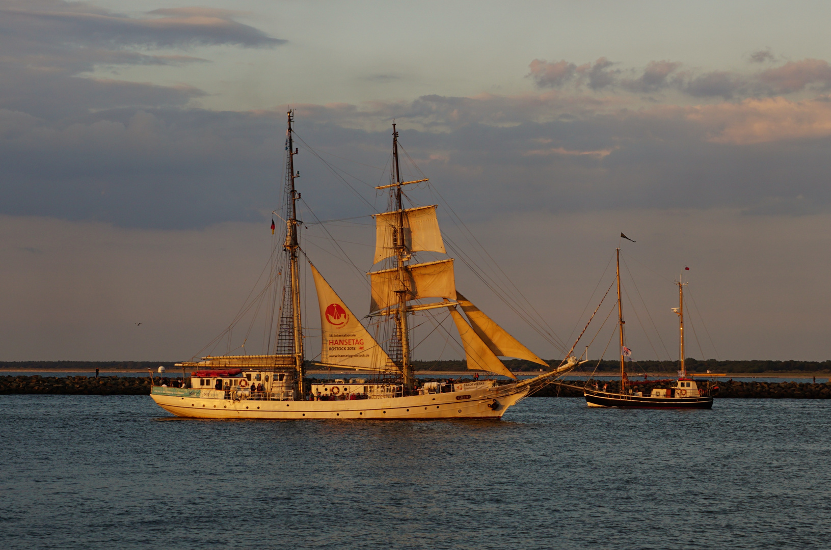 Die Greif in Warnemünde