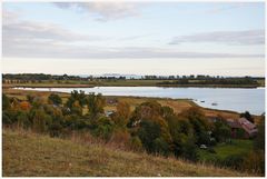 Die Greifswalder Oie in der Ferne