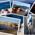 Die griechische Insel Mykonos