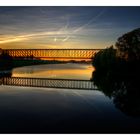 Die Griethausener Eisenbahnbrücke