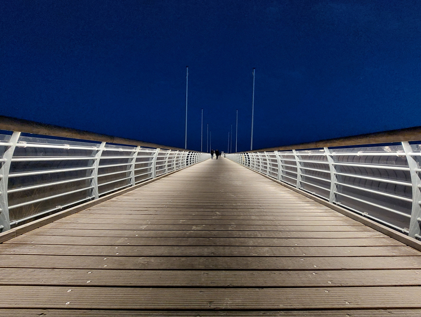 Die Grömitzer Seebrücke...