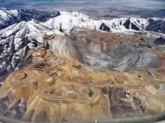 Die grösste Tagbaumine (Bingham Canyon)