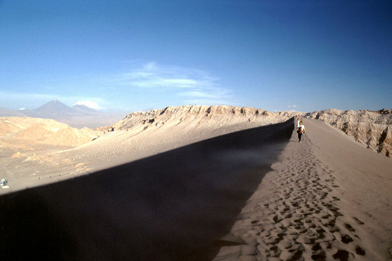 Die große Düne im Valle de la Luna