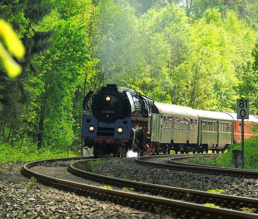 " Die große Eisenbahn-Romantik Rundfahrt " 31. Juli bis 09. August 2015