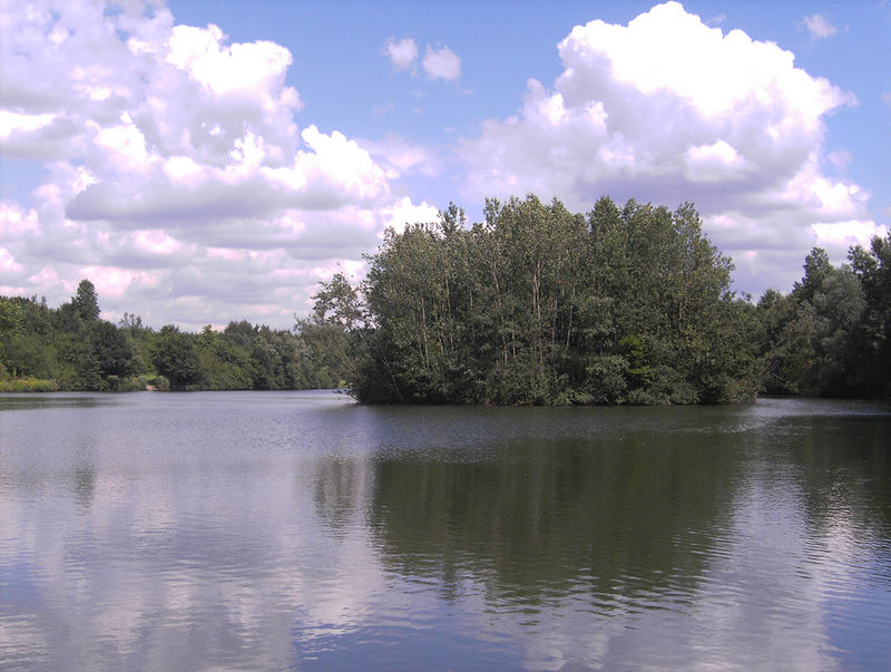 Die große Insel auf dem kleinem Teich