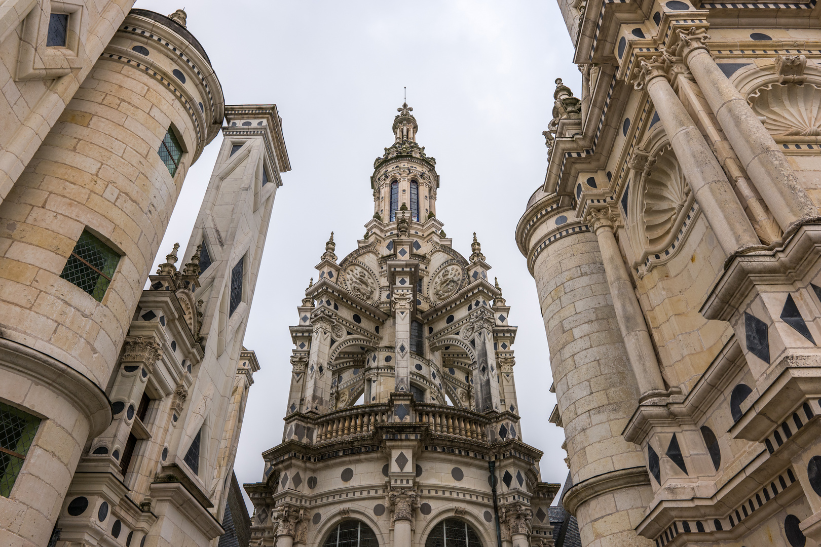 Die große Laterne auf Schloss Chambord