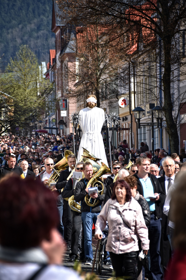 Die große Leidensprozession 2017 am Palmsonntag in Heilbad Heiligenstadt