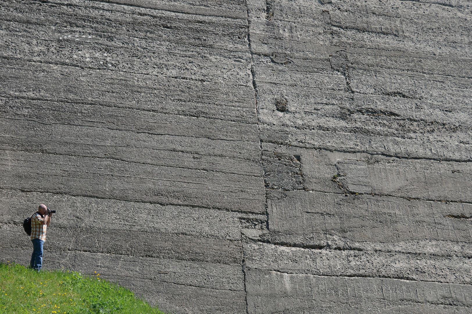 Die große Mauer ...