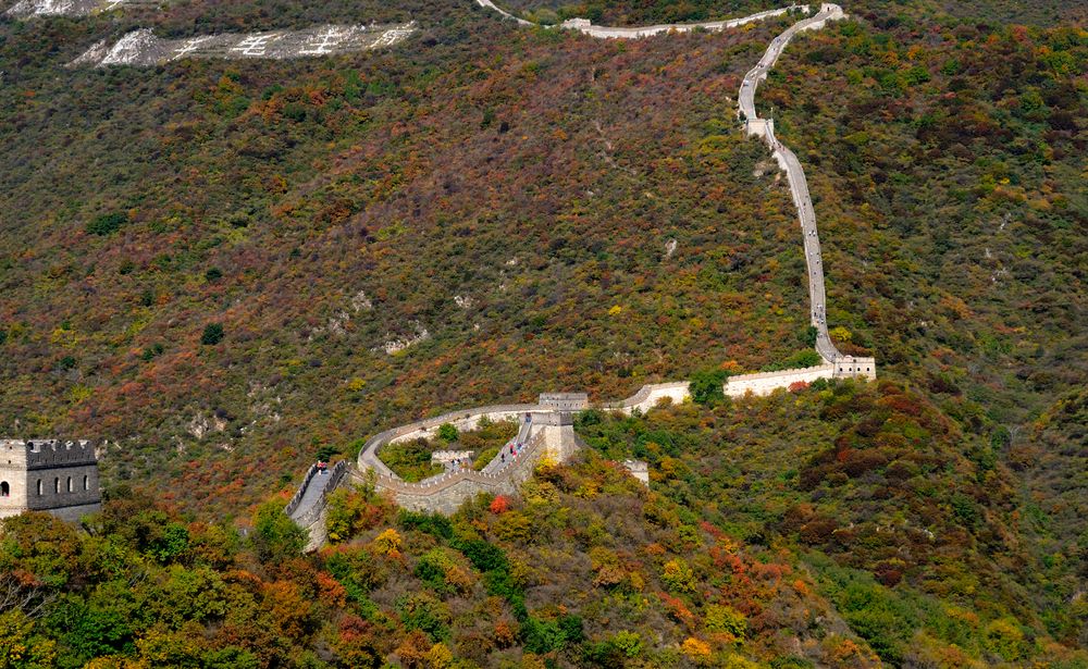 Die "Große Mauer" bei Badaling