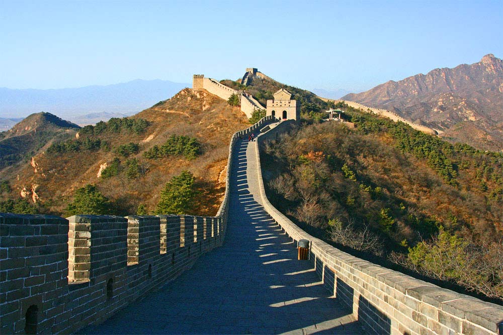 Die Große Mauer bei Peking