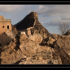 Die grosse Mauer in der Naehe von Peking, Great Wall near Beijing