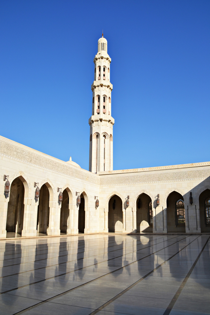 Die grosse Moschee in Muskat