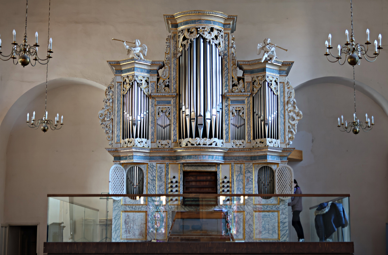 Die große Orgel in der Marienkirche Bad Belzig