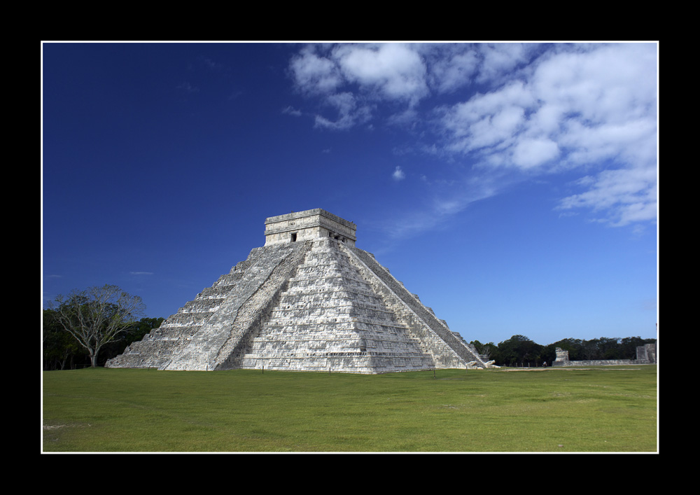 Die große Pyramide in Chichén Itza