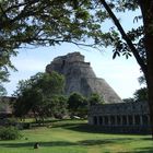 Die grosse Pyramide von Uxmal