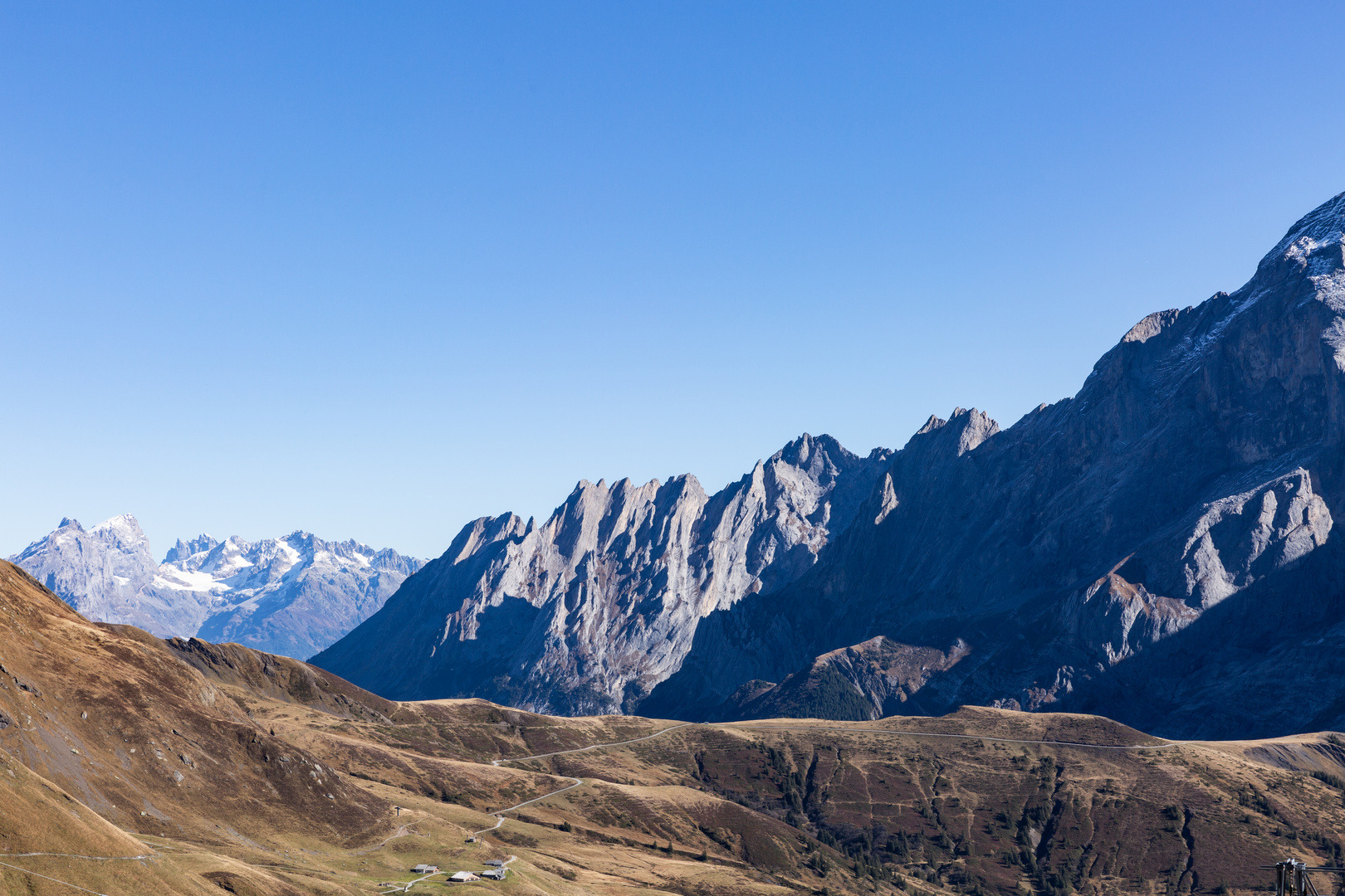 Die Grosse Scheidegg und die Engelhörner