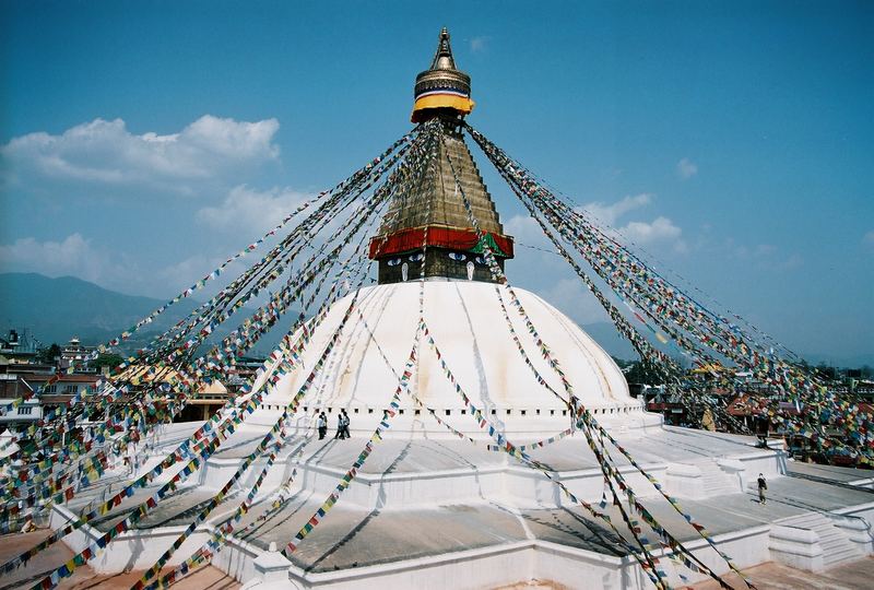 Die große Stupa von Bodnath