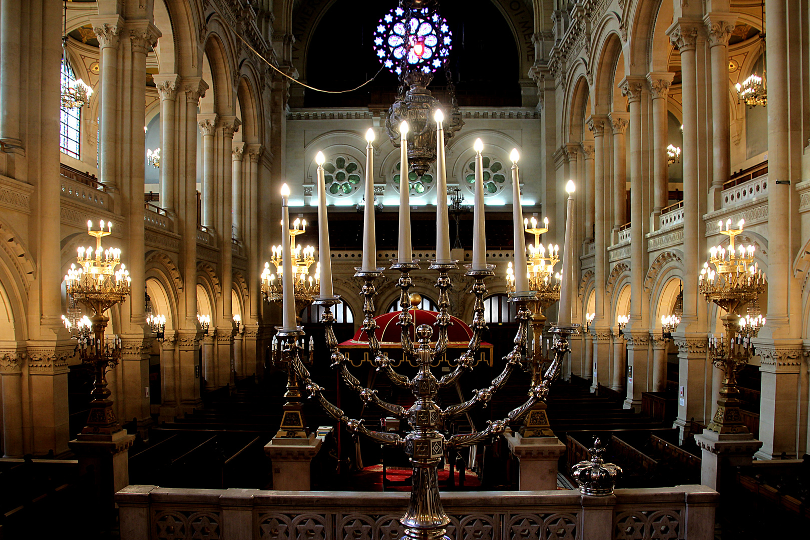 Die große Synagoge von Paris