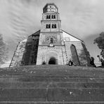 Die große Treppe mit St. Michael