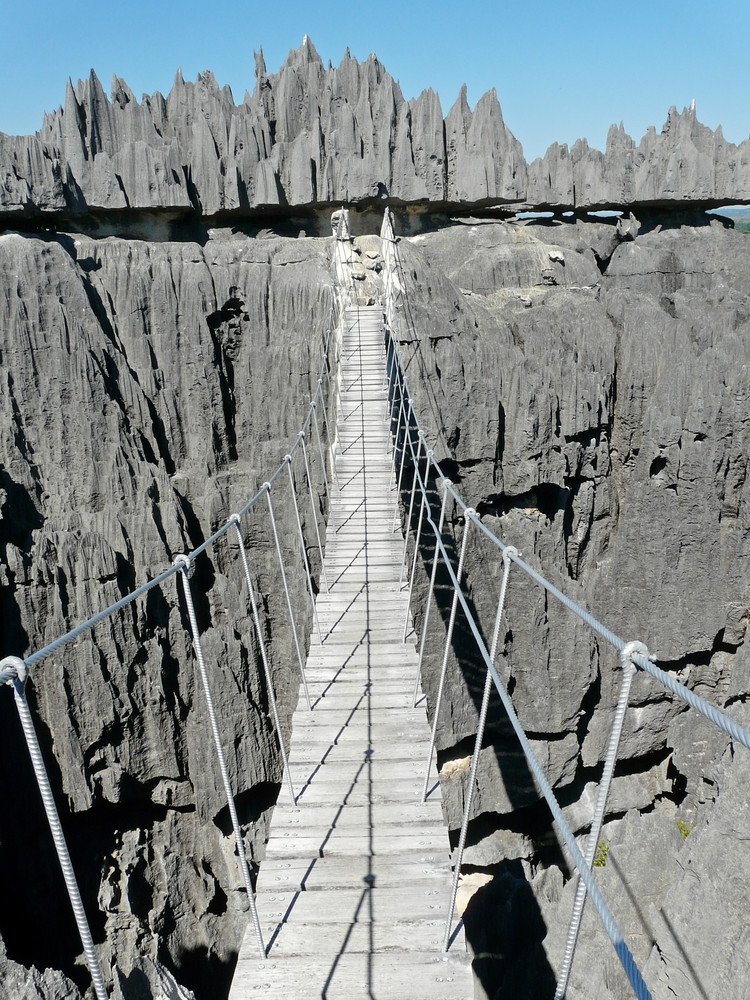 Die grossen Tsingy de Bemaraha