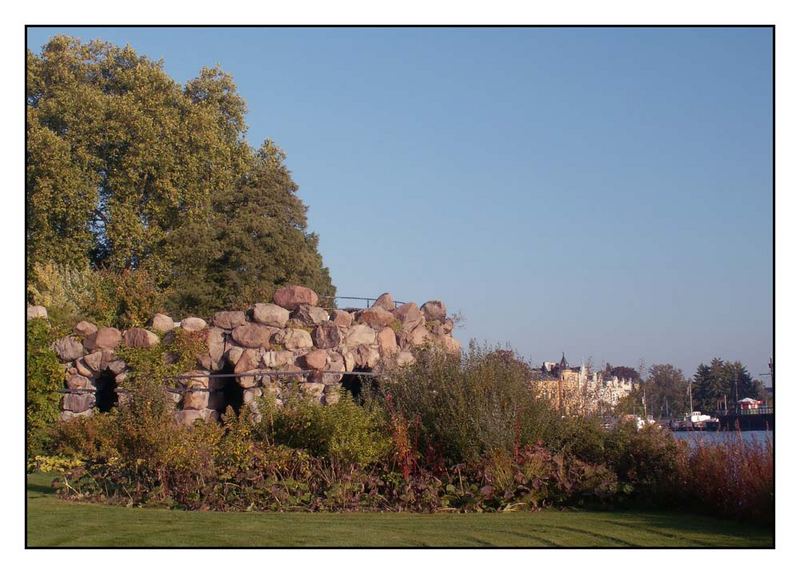 Die Grotte gehört zur Orangerie des Schweriner Schlosses