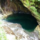 Die "Grotte" unterhalb der Wasserfälle