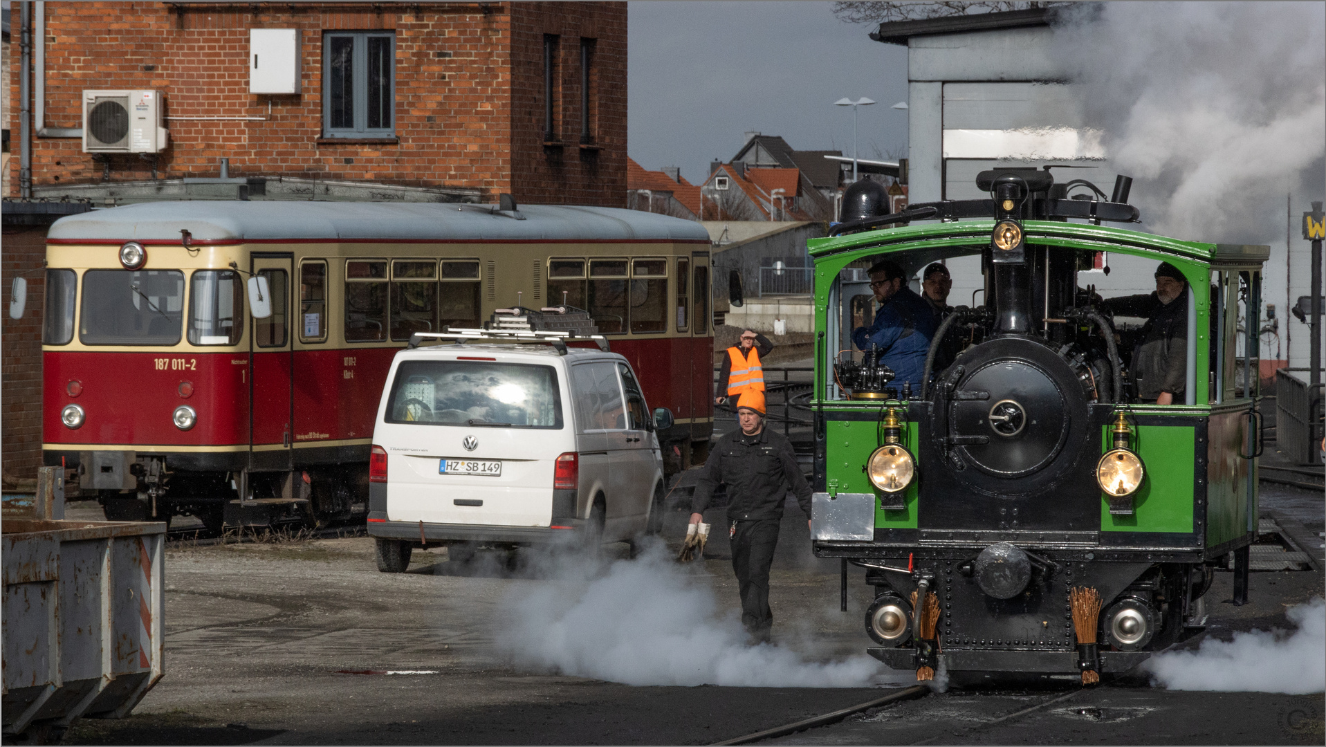 "Die grüne Bahn ist ja mal witzig..."