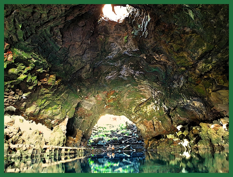 die grüne Höhle - Jameos del Agua