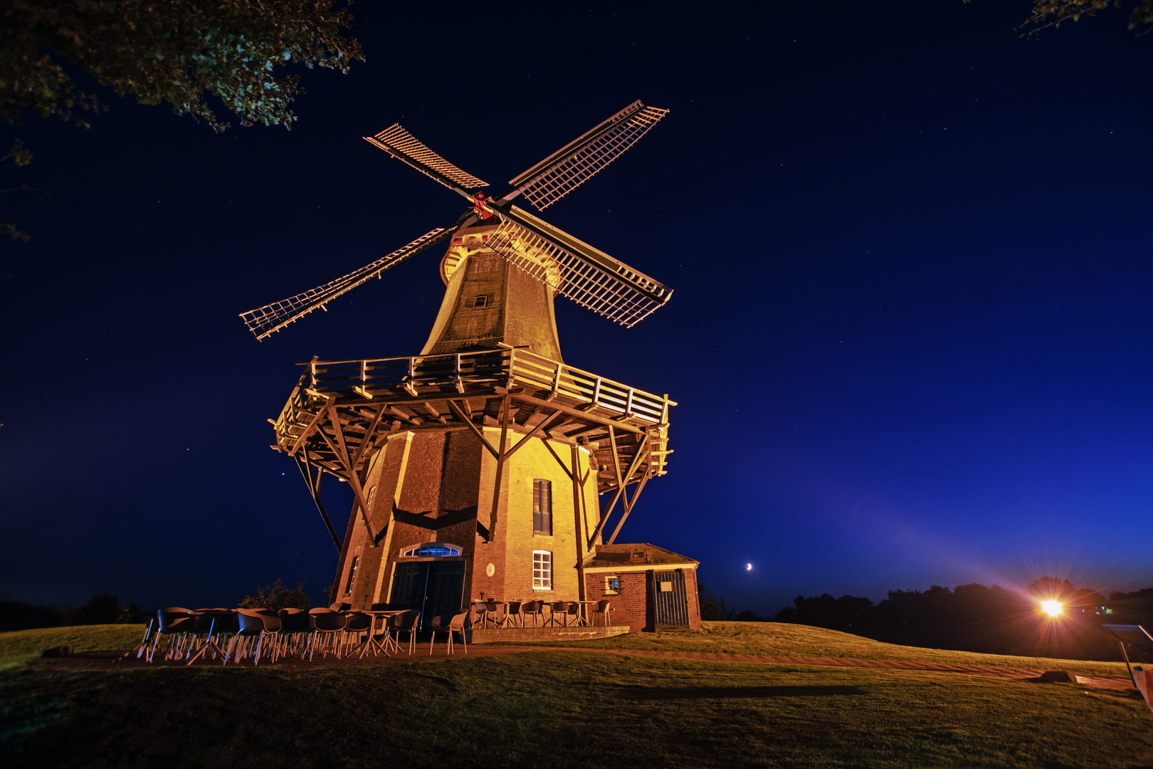 Die Grüne Holländermühle in Greetsiel