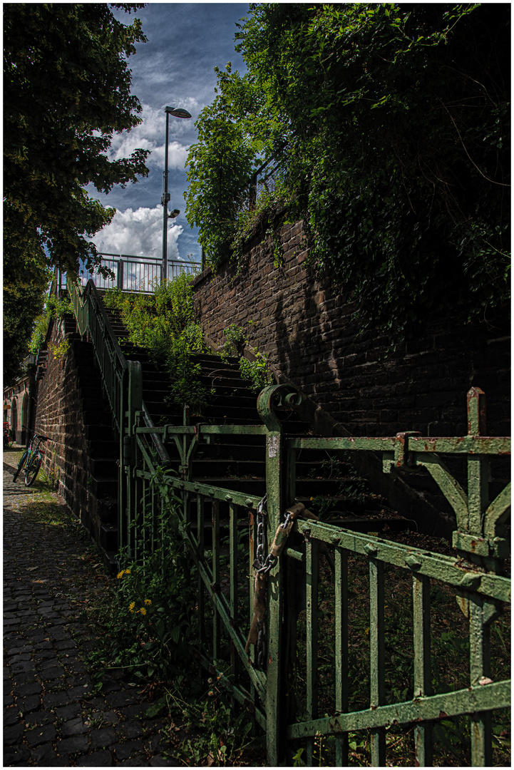 die grüne Treppe