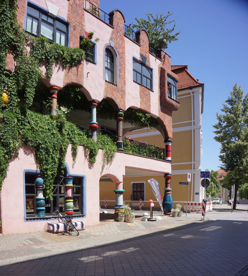 Die grüne Zitadelle - Hundertwasserhaus