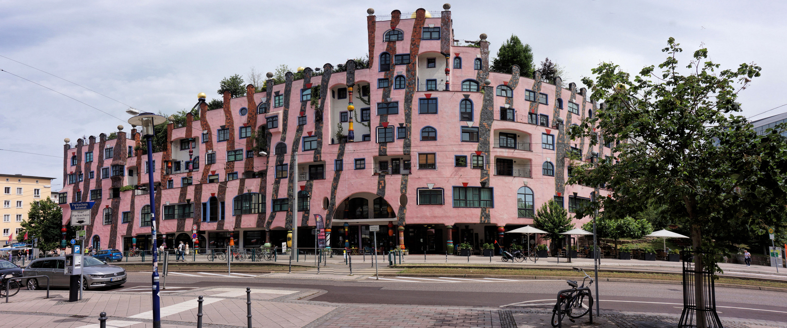 Die grüne Zitadelle - Hundertwasserhaus