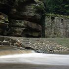 Die Grundmühle im Kamnitzklamm in der Böhmischen Schweiz