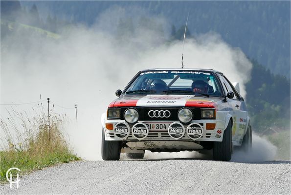 Die Gruppe B Rallyelegenden in Saalfelden (A)