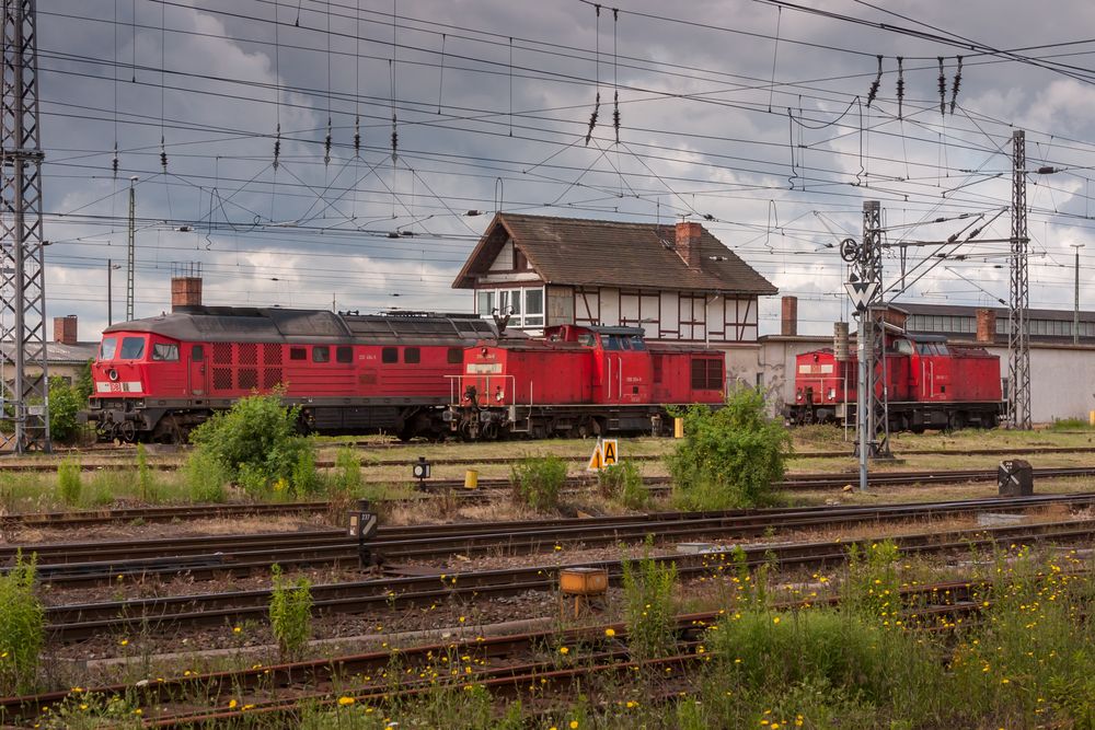 Die Güterverkehrssparte in Nordhausen, 2007