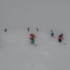 Die Gummibären beim Skifahren