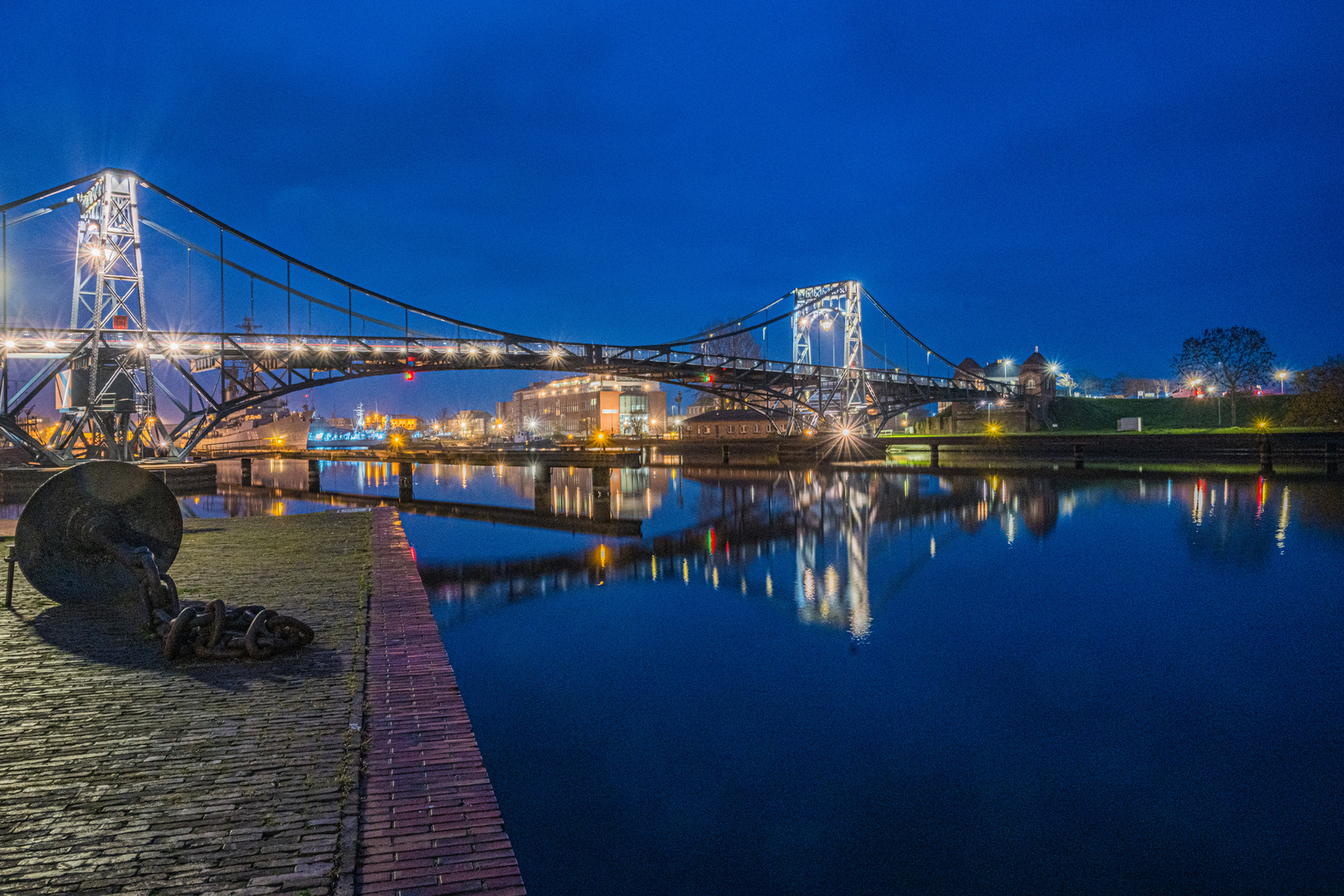 Die gute alte Kaiser-Wilhelm-Brücke