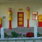 Die gute alte Shell Tankstelle an der Ecke