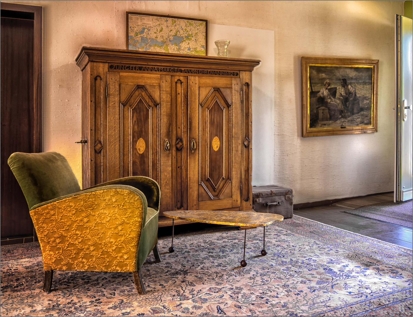 Die Gute Alte Stube Der Schrank Ist Anno 1824 Foto Bild Spezial Dokumentation Alt Bilder Auf Fotocommunity