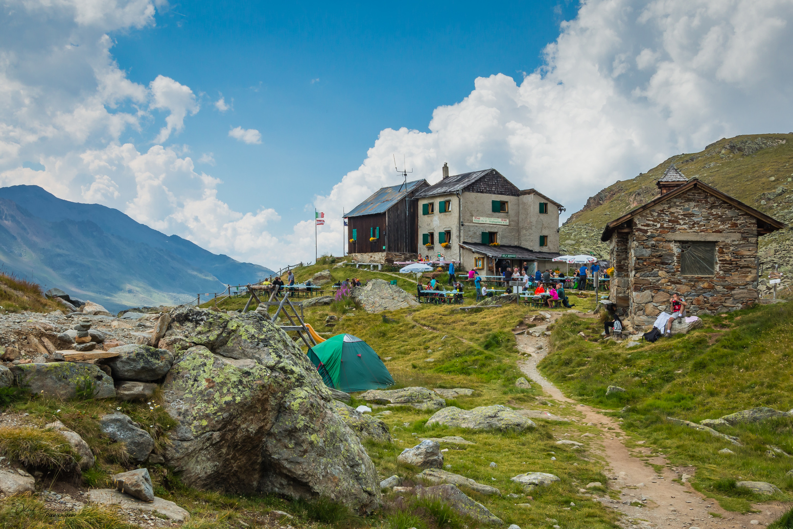 Die gute alte Weißkugelhütte...