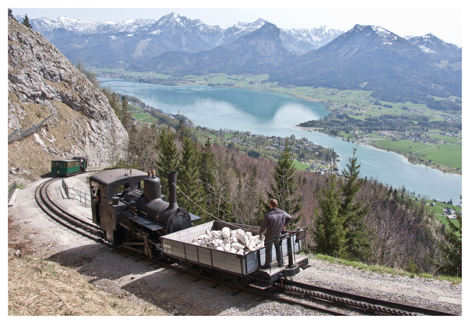 Die gute alte Z1 am Schafberg