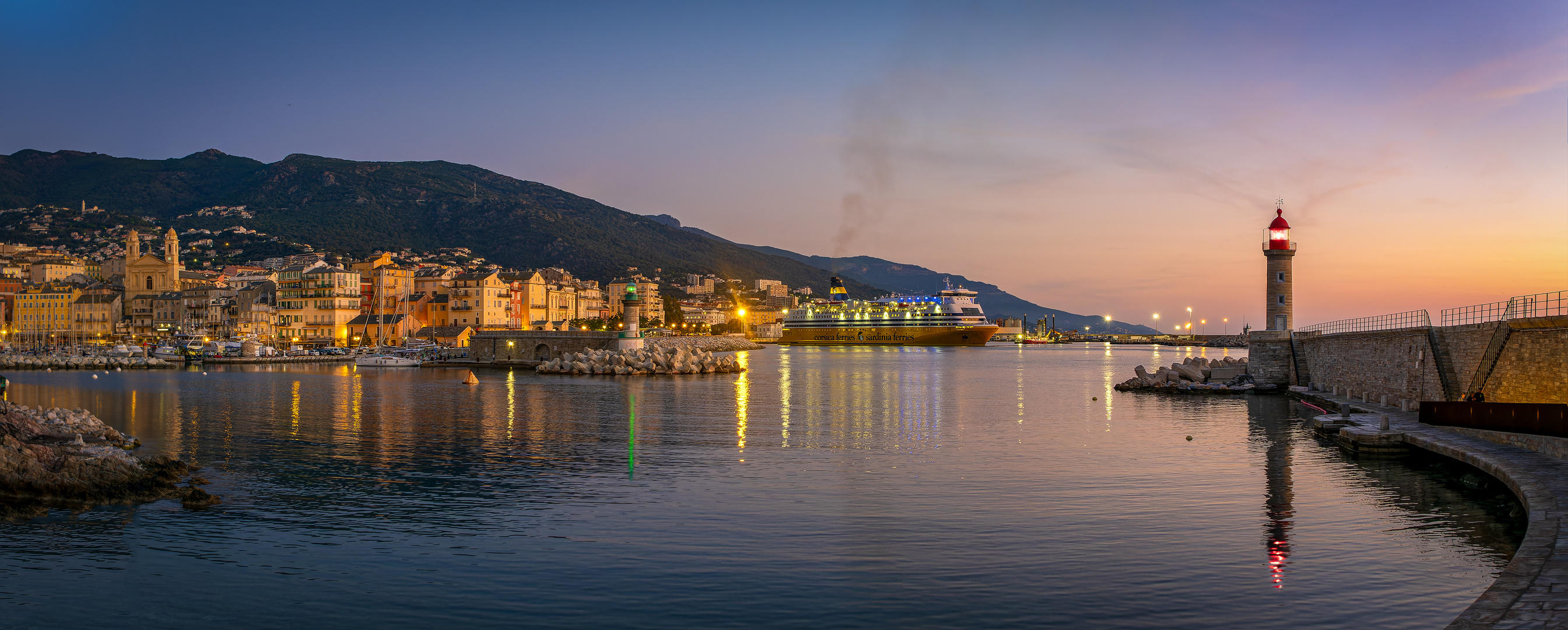 Die Häfen von Bastia ...