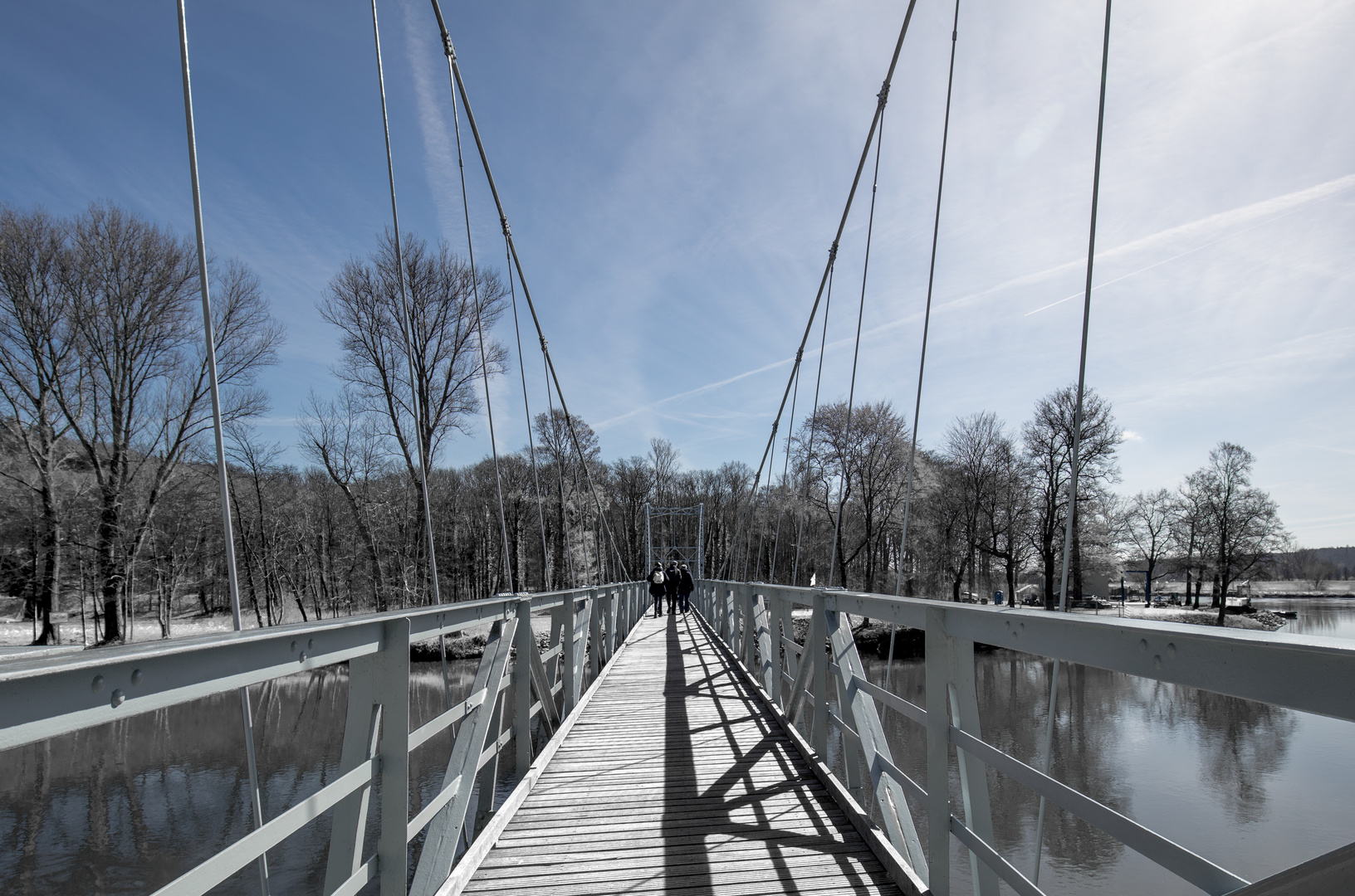 Die Hängebrücke